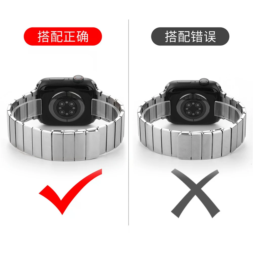 Luxury Stainless Steel Band for Samsung Galaxy Watch Ultra 47mm No Gaps Magnetic Strap for GALAXY WATCH ULTRA 47MM Metal Correa image 5