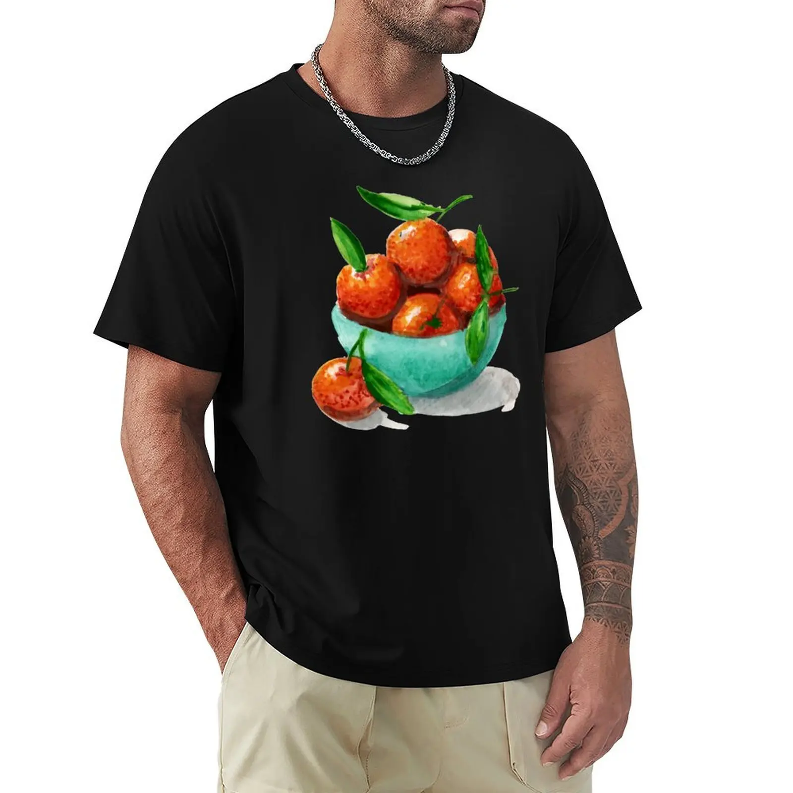

Bowl of Oranges T-Shirt quick drying tshirts personalised vintage graphic tee t shirts for men