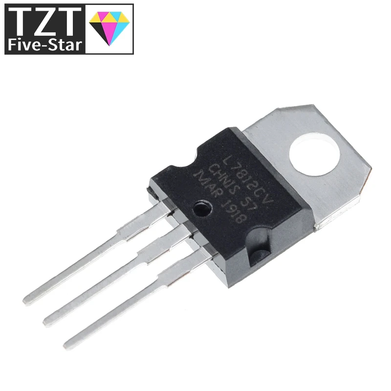 TZT 10/30 قطعة L7812CV L7812 KA7812 MC7812 وحدة تنظيم الجهد 12 فولت 1.5A