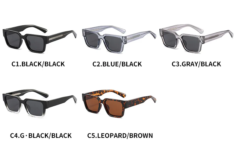 Klassische quadratische Sonnenbrille, polarisierte Sonnenbrille für Damen und Herren, zum Fahren, Angeln, Sonnenschutz, Metallkern, TAC-Linsenschirme – Detail 6