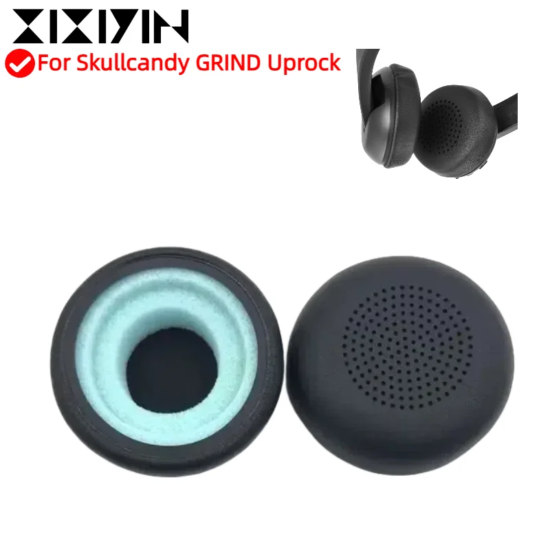 

XIXIYIN 1 Pair Replacement Memory sponge Ear Pads pillow Cushion Cover Suitable for Skullcandy GRIND Uprock Headphone