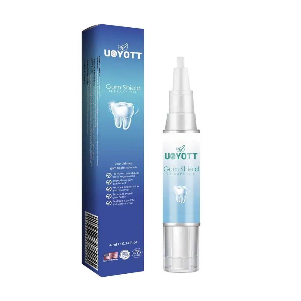 4ml Gum Therapy Gel Teeth Whitening Essence Pen, Fast Teeth Whiten Teeth, Clean Remover Teeth Stain Deep Care Effective Ora H3S8