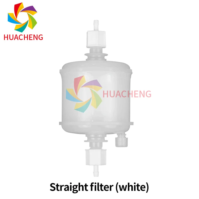 1Pcs Bend&Straight Big Ink Filter for Large Format Inkjet Printer Multiple Application Capsule Dumper Filter 5 Micron