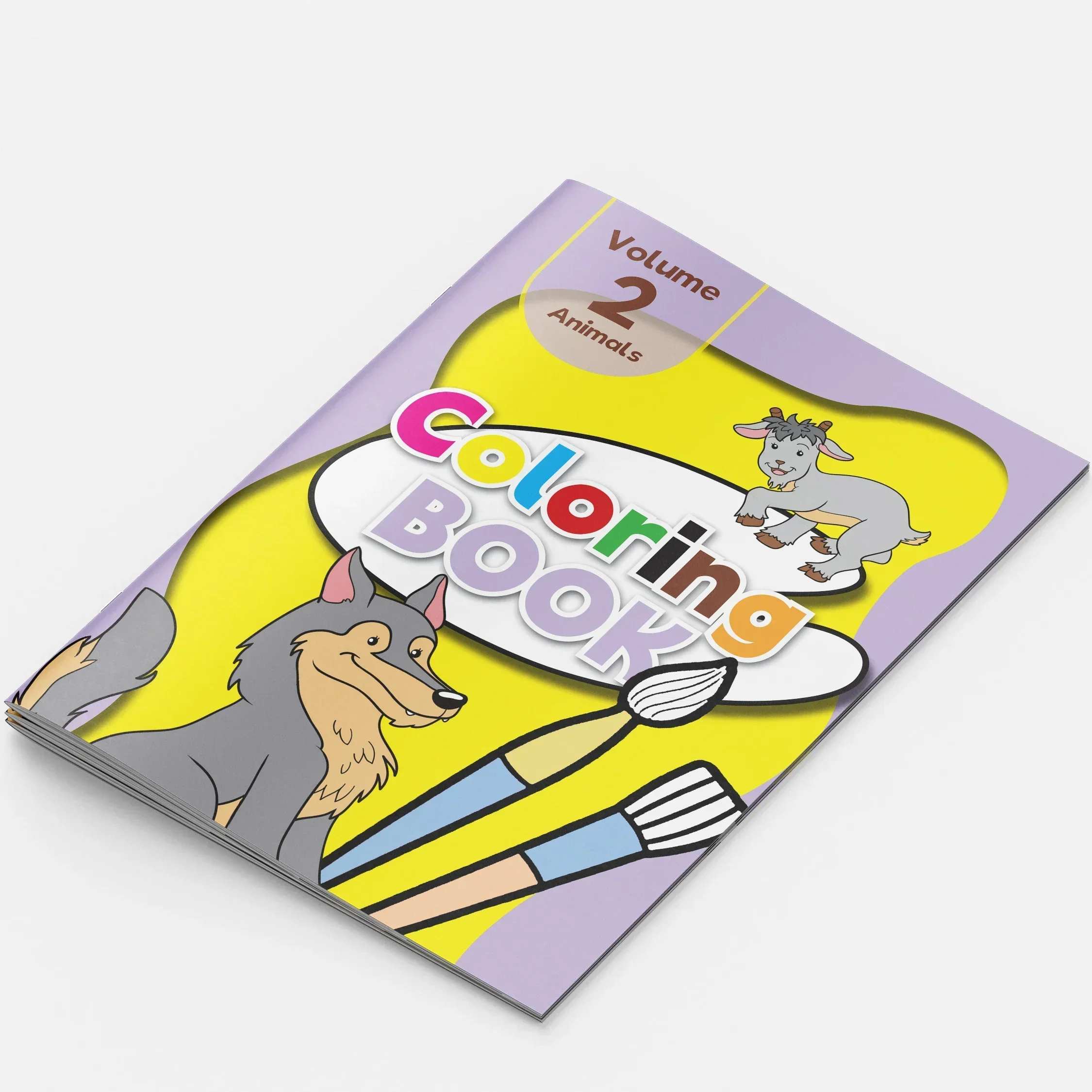 Livre coloriage enfant : couleurs et réduction stress - usage example