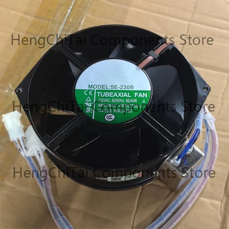 All metal high-temperature resistant full frame blade fan Suitable for UPS power supply and cabinet cooling 5E-230B 230V 46/44W