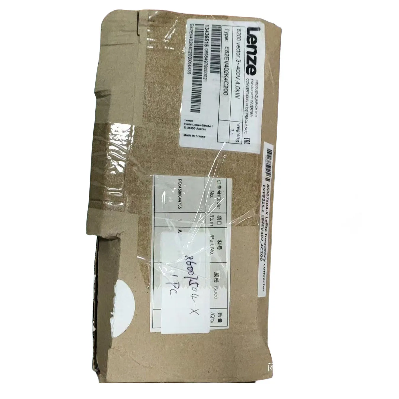 E82EV402-4C200 8200 Vector Inverter Drive for Lenze