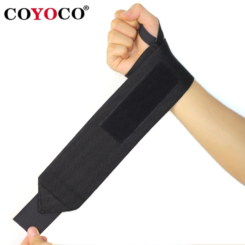 1 Paar verstellbare Bandagen, Gewichtheben-Armbänder, Handgelenkschutz, Stütze, Unterstützung für COYOCO Marke Professional Sports, Grau – Detail 8