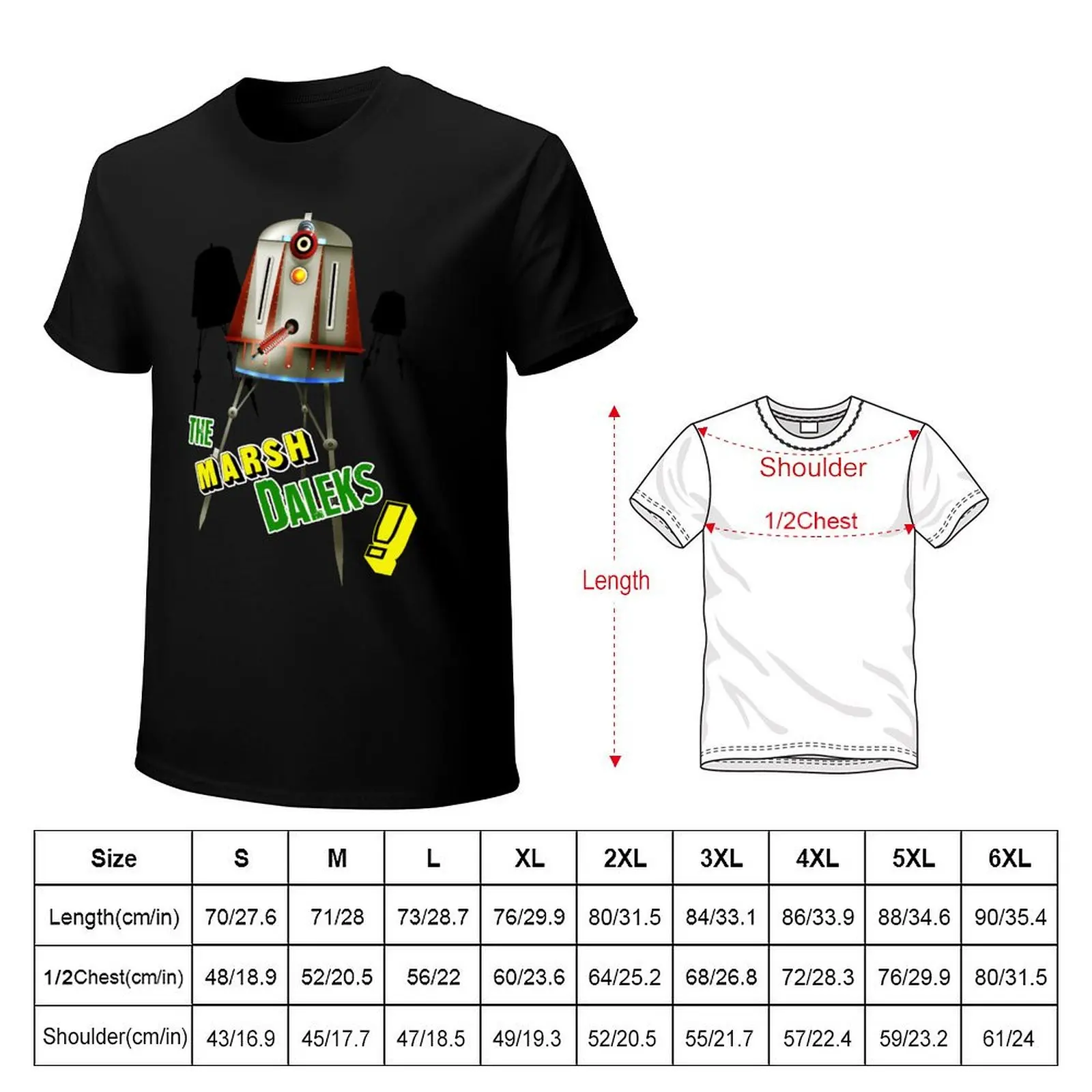 Marsh Robot People! T-Shirt t shirts for man pack white T-Shirt