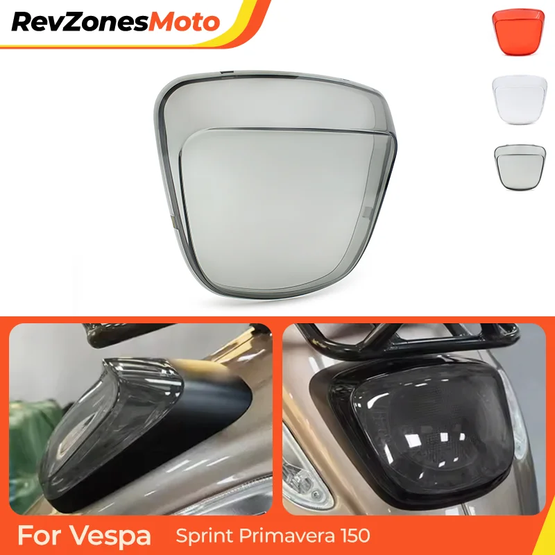 

For Vespa Sprint Primavera 150 Motorcycle Tail Light Lens Cover Rear Lamp Housing Shell 2018-2023