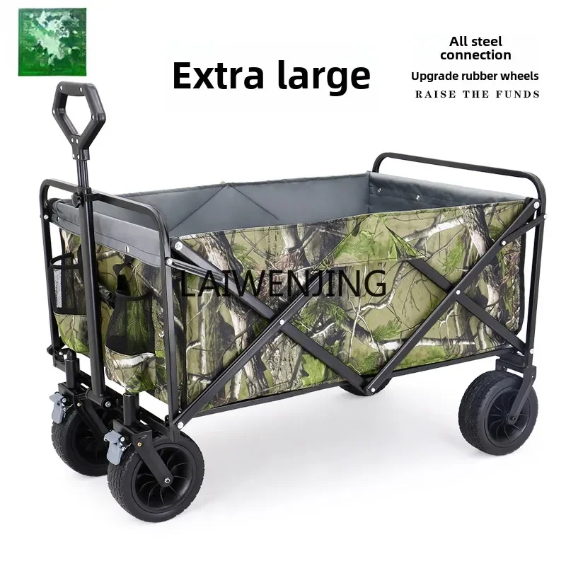 

LYN extra large camper folding portable outdoor camping pick-up express trailer