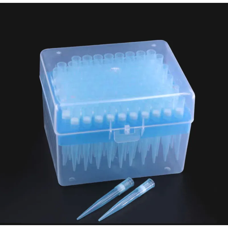 1000ul 100holes Disposable Plastic Pipette Tip Lab Equipment Lab Pipette Tips For Micropipette PP Plastic