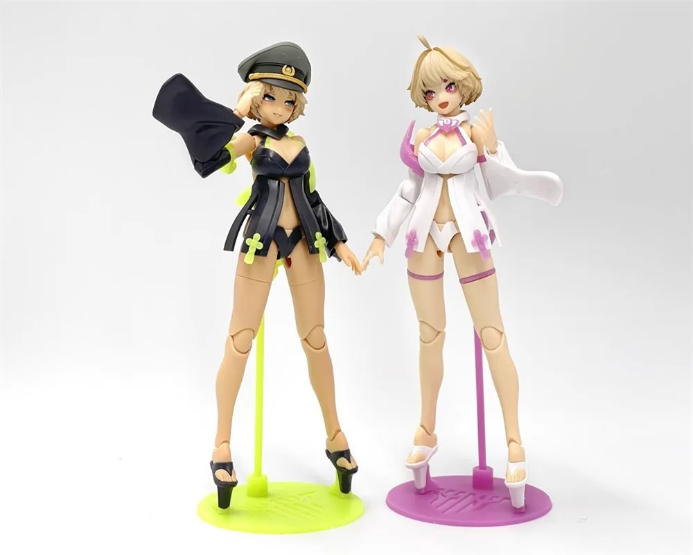 SH MU086A 1/12 Perangkat Dewi Tentara Topi ASRA Gaya Rambut Bagian Logam Mainan Model Kualitas Tinggi Tersedia