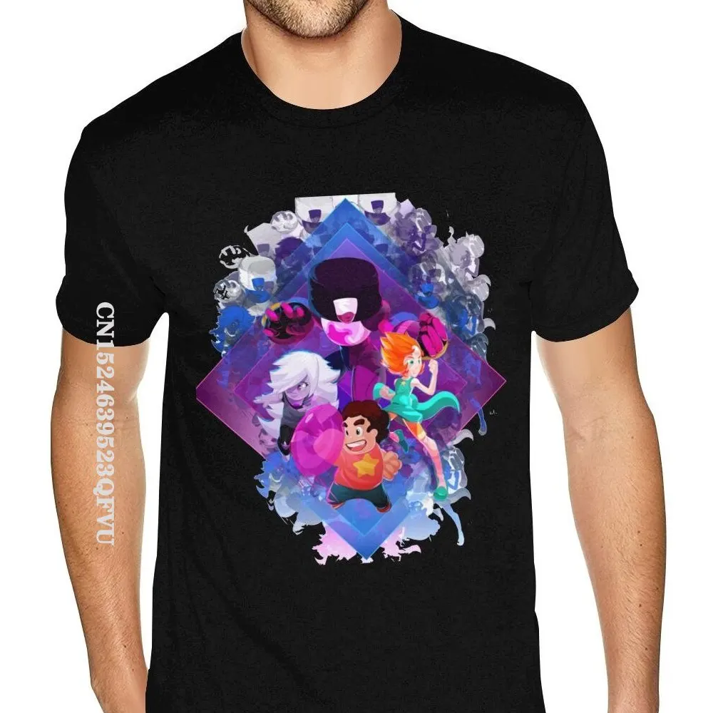 Design Steven Universe Tees Men Women Design Your Own England Style Tshirts Men Kawaii Gothic Style Tee