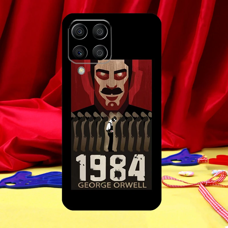 1984 George Orwell Book Novel For Samsung Galaxy M12 M32 M52 M11 M21 M31 M13 M33 M35 M53 M55 M15 M14 M34 M54 M06 M16 Case