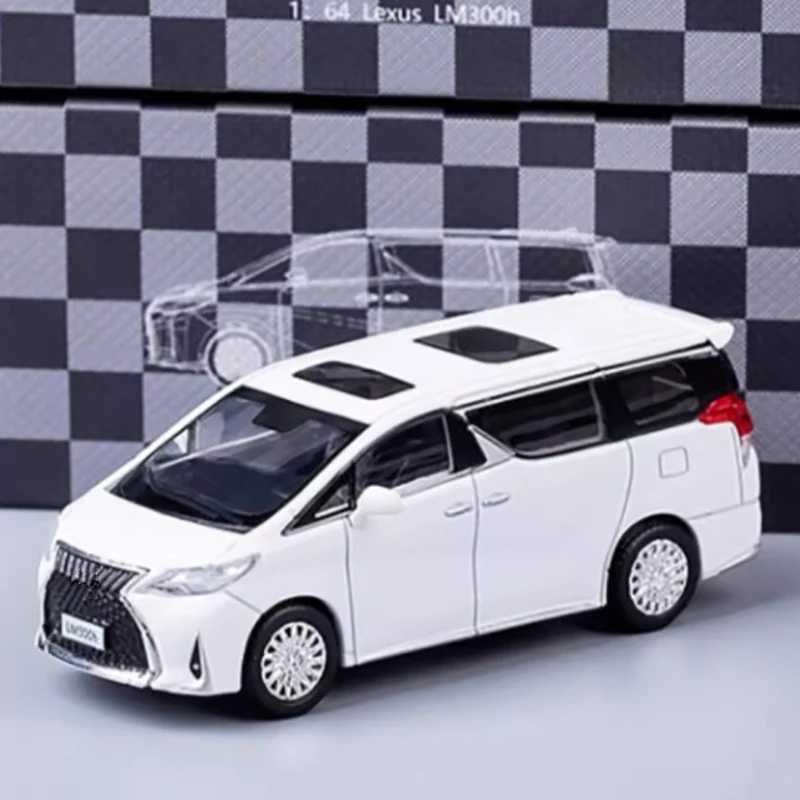 Diecast 1:64 Scale LM300 Commercial Vehicle Alloy Car Model Finished Product Simulation Toy Collection Gift Static Model