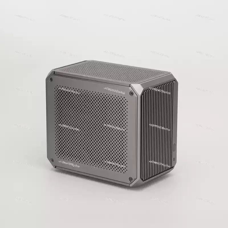 

ITX in-line Graphics Card DIY Aluminum Alloy Computer Case Desktop Game Mini High-end HTPC