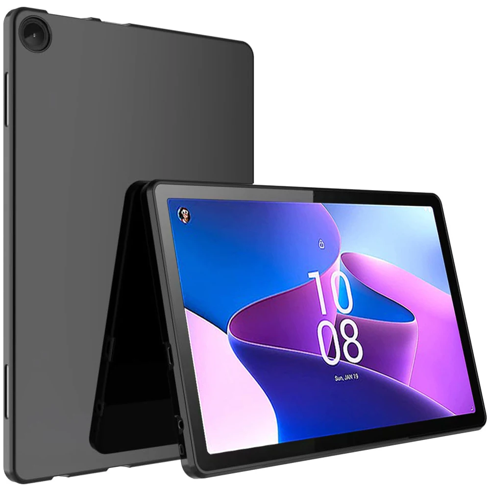 Silicone Case for Lenovo Tab M10 3rd gen TB328FU / TB328XU, Soft TPU Back Cover, Lightweight, Anti-Slip, Scratch-Resistant