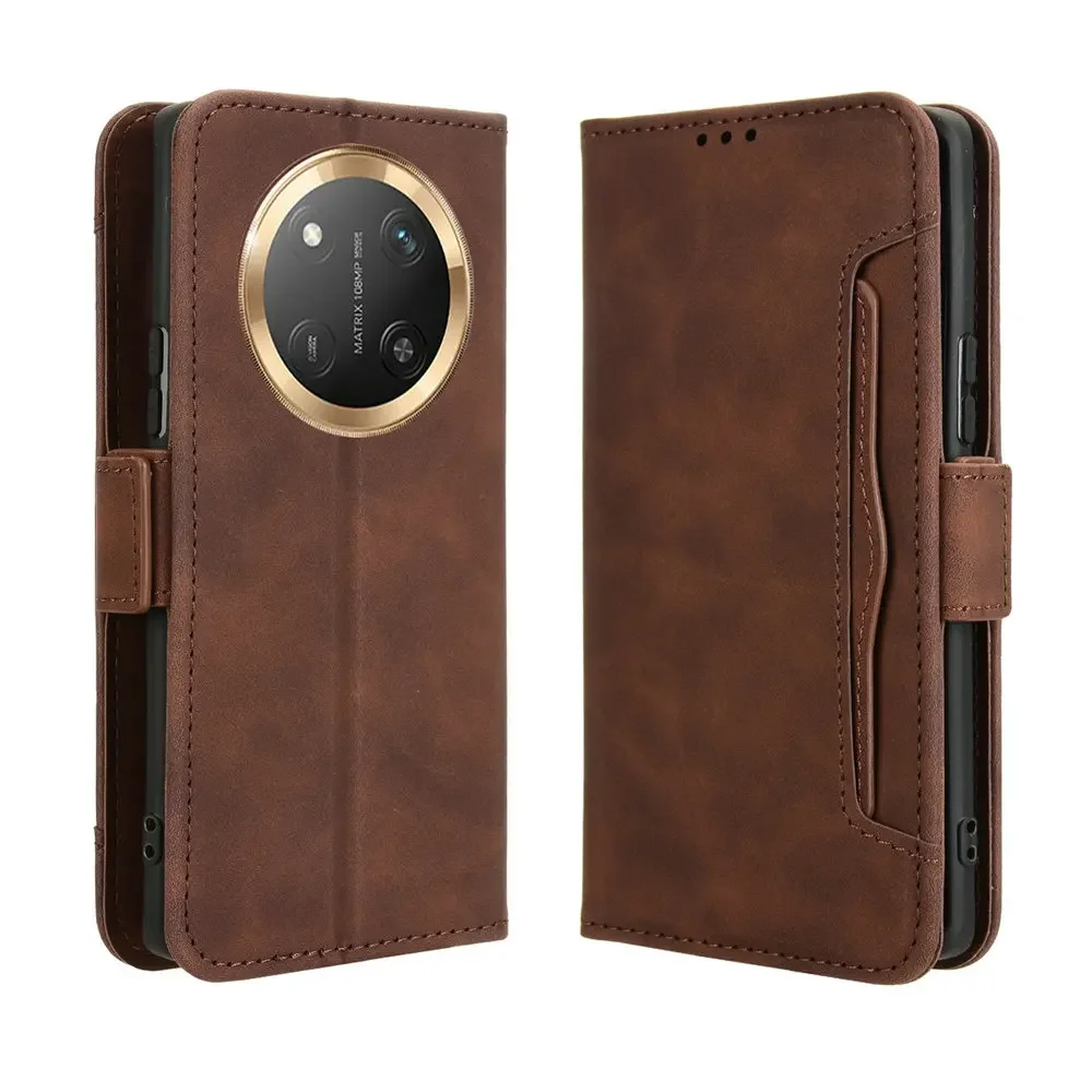 Honor X9D X9C 5G Flip Case Removable Card Leather Wallet Funda Honor X9C Case Hono Phone Honor X9B X9A X9 D B X 9 C Smart Cover
