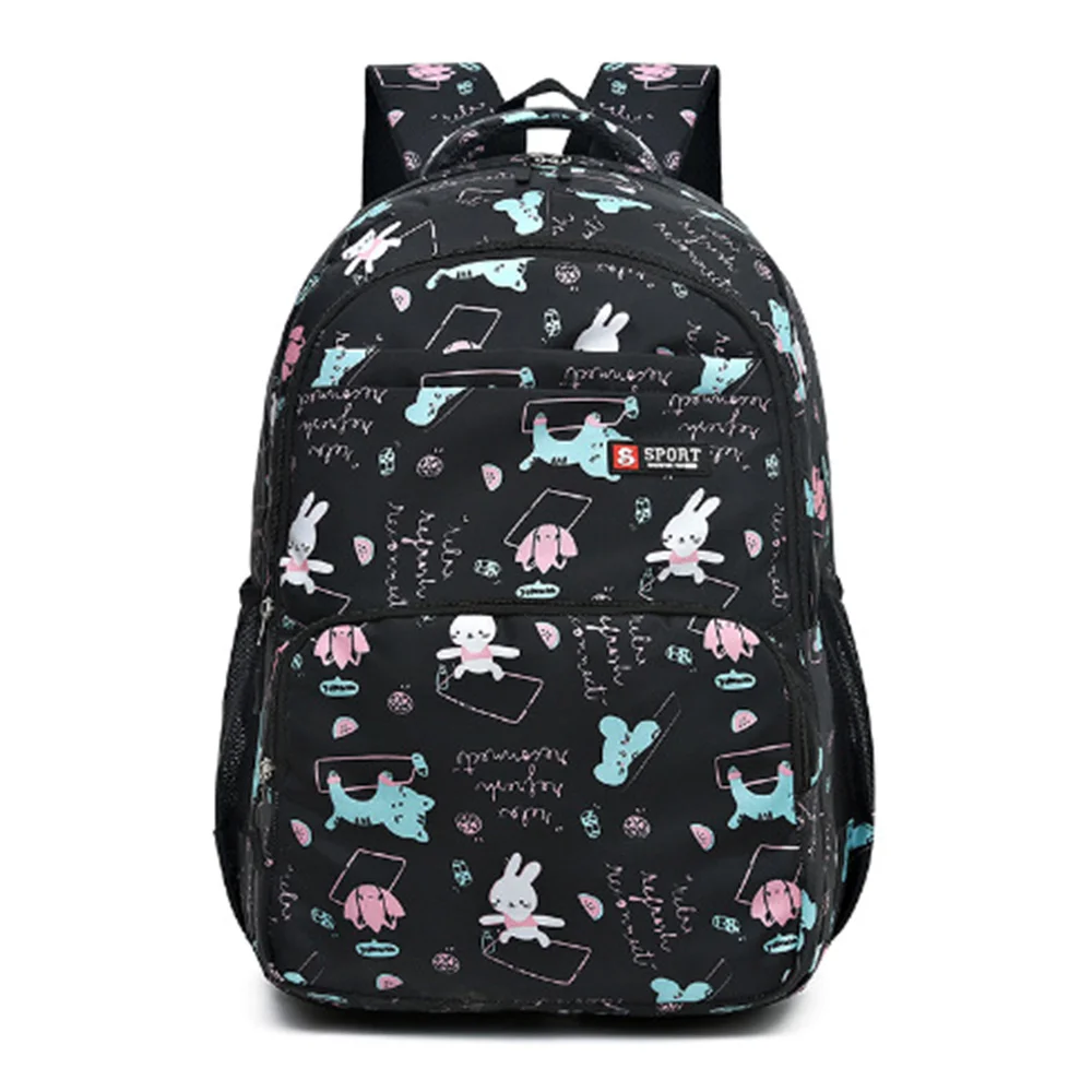 New Large Capacity Backpack Fashionable and Versatile Primary School Girls\' School Bag Sweet Cute Lightweight Casual Backpack