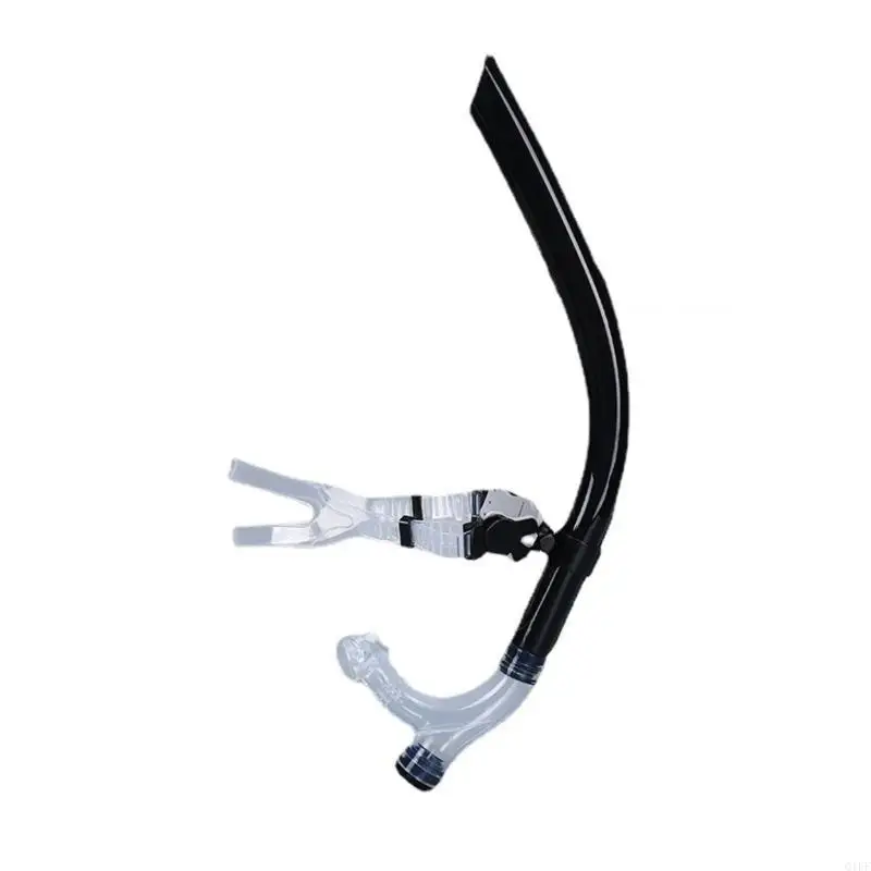 Ergonomic Swimming Snorkels Tube Soft Snorkeling Breathing Tube Light weight for Water Sport Enthusiasts