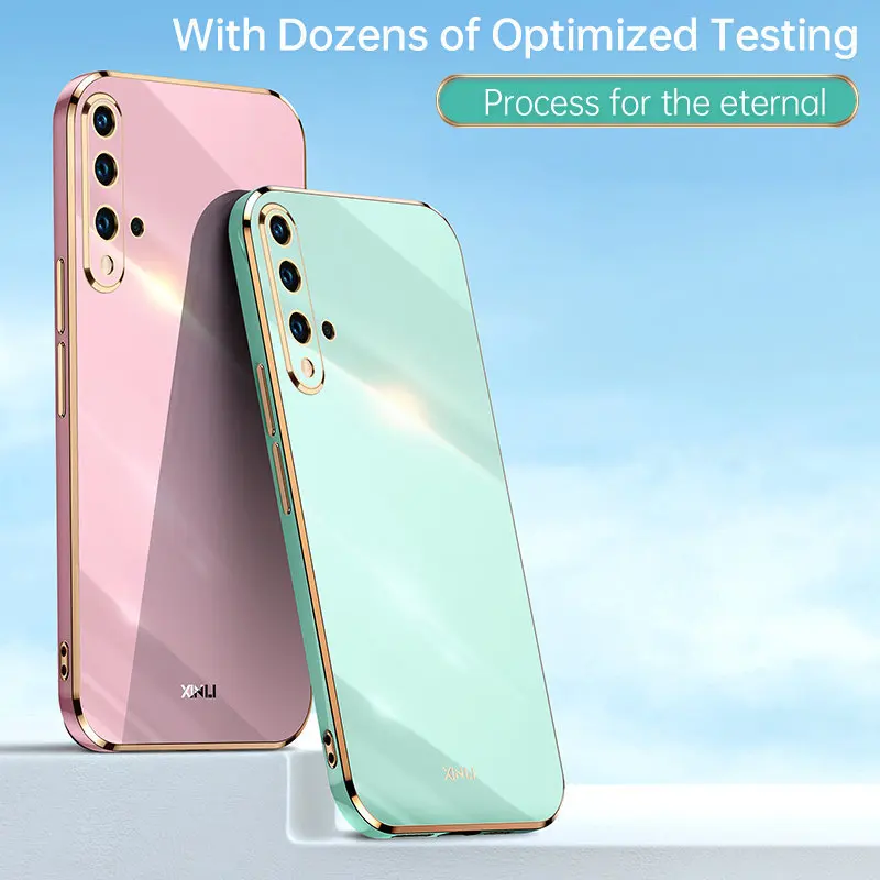 Силиконовый ударопрочный чехол из ТПУ для Huawei Nova 5 Nova5 Pro