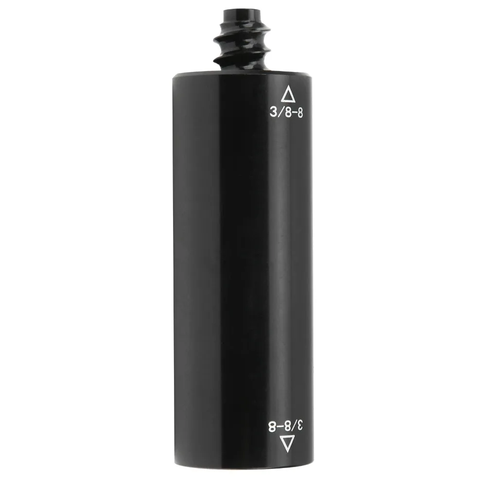 

Billiard accessories Aluminium Pool Extension Cue 2OZ Black Billiard Middle Shaft 3/8-8 Teeth Extender Adapter Billiards Sports