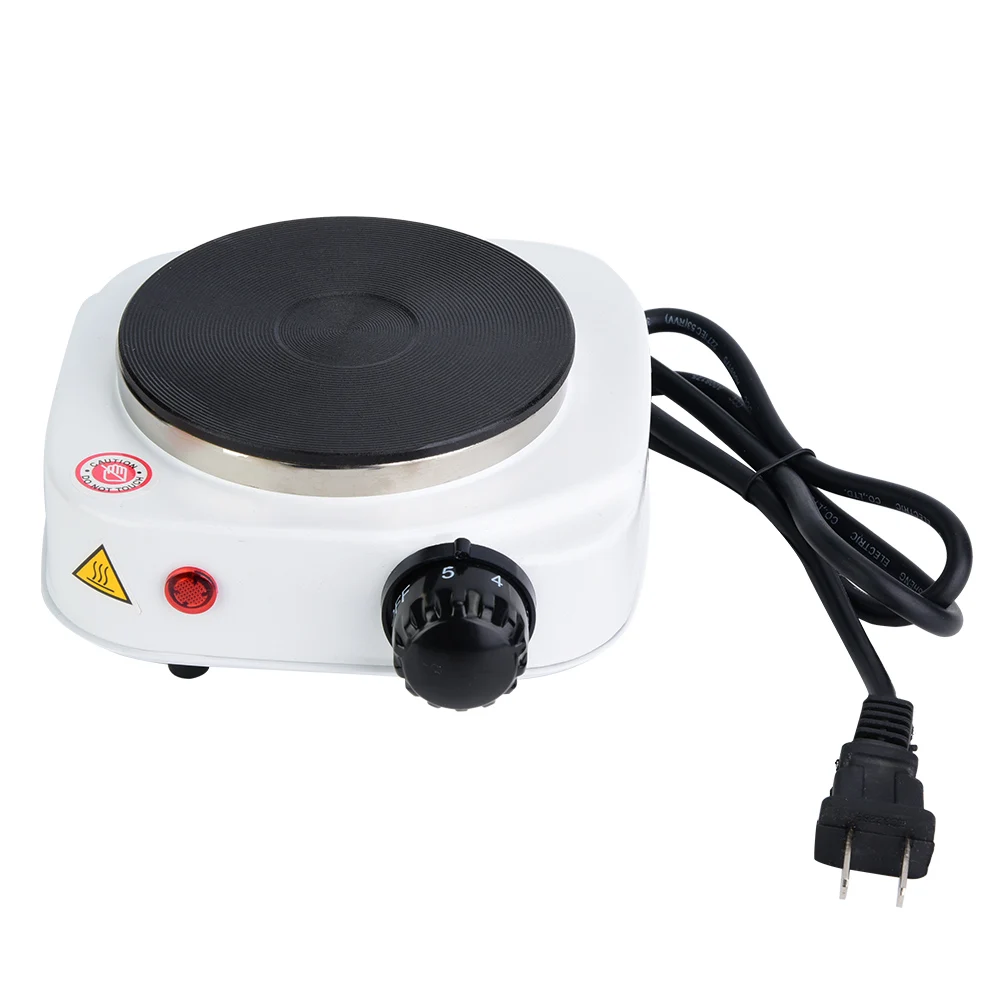 110V 220V Electric Hot Plate Mini stove Coffee Heater Milk Tea Mocha Heating Stove Cooking Pot Oven Small Furnace Cook US plug