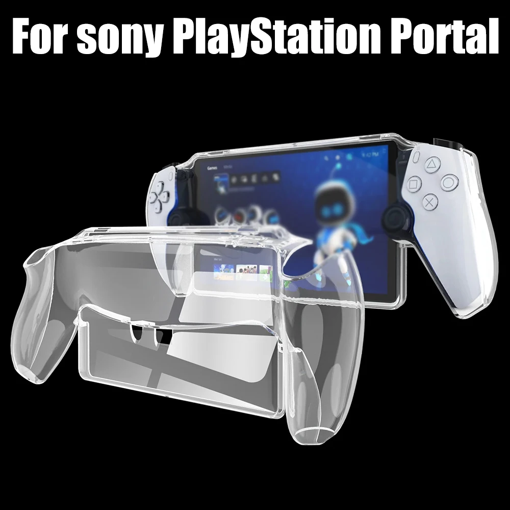 Clear TPU Transparent Protective Case for Sony PlayStation Portal Gaming Console Protector Shell for Sony PlayStation Portal