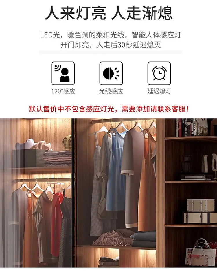 Luxury Material Wardrobe Closet Customized Tall Shelves Open Wardrobes Display Space Saving Muebles Para Hogar Furniture Home