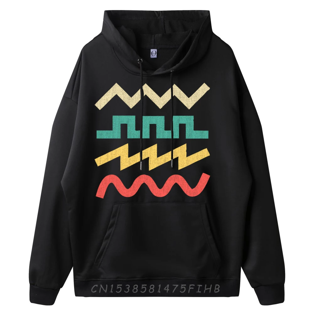 Electronic Musician Synthesizers music lovers Vintage Hoodies Men Polyester Fiber Sweater Vintage Style