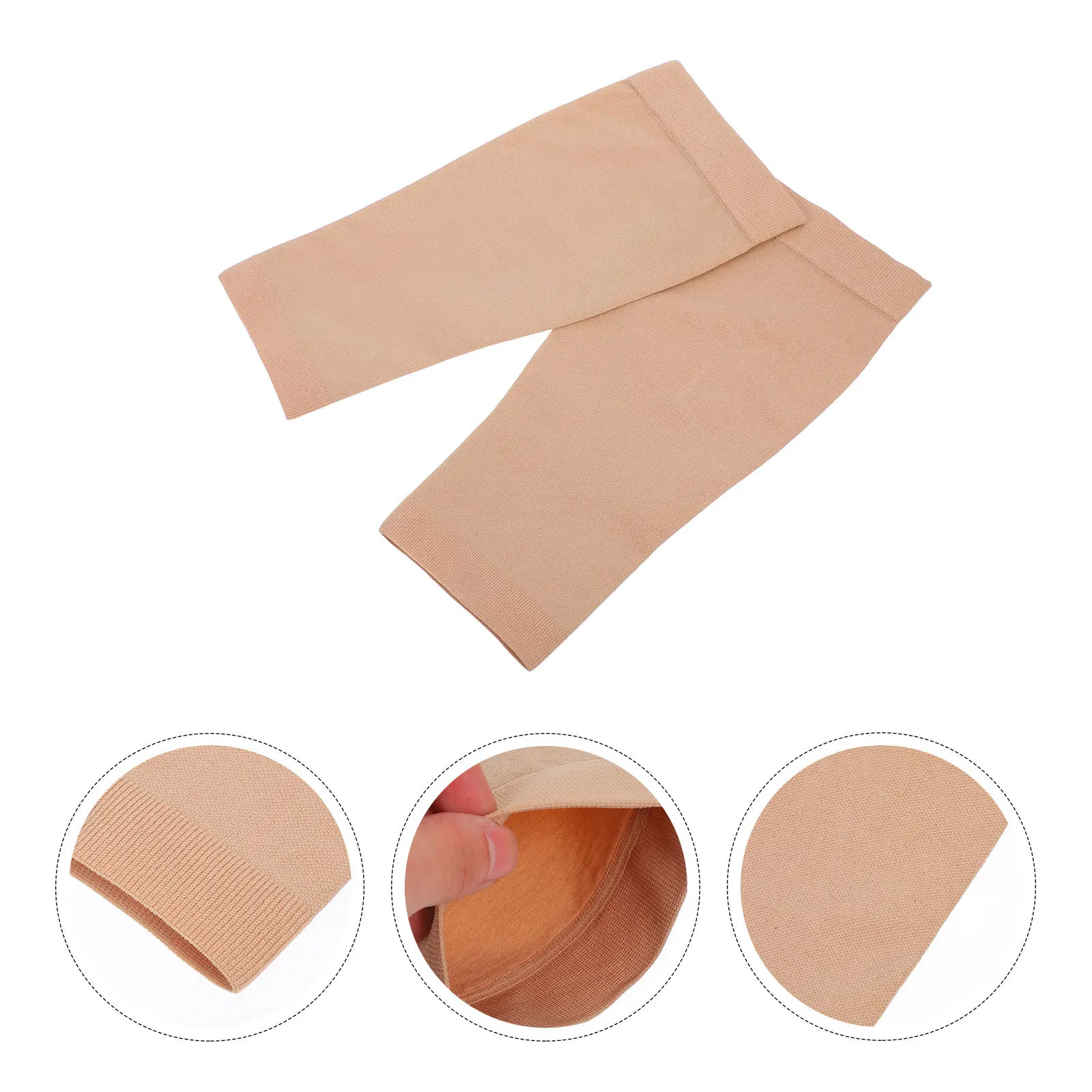 

1 пара носков против варикозного расширения вен, женские медицинские компрессионные легкие чулки без ног с рукавами до икры, размер Xl 63-75 кг