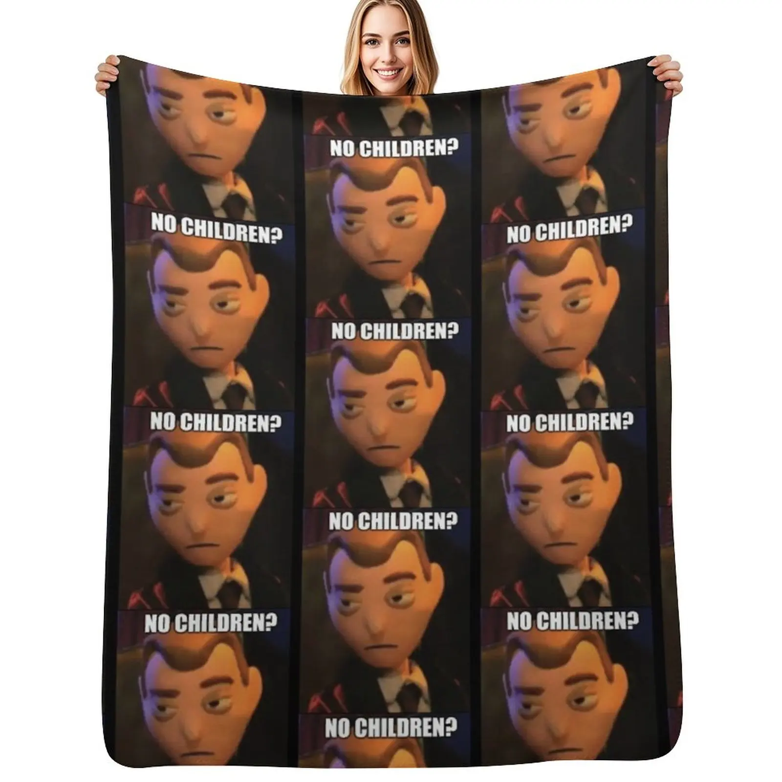 

no children moral orel Throw Blanket Cute Plaid Flannel Tourist blankets ands Blankets