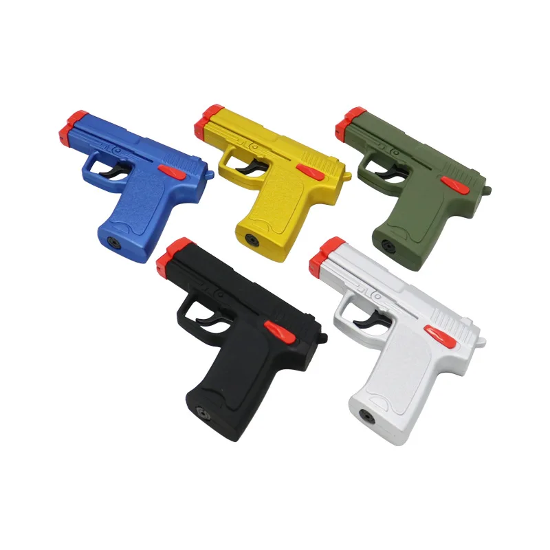 Creative Pistol Style Gas Welding Gun, Micro Spray Gun, Charging Windproof Pen Style Small Spray Gun, Igniter, Lighter, Male