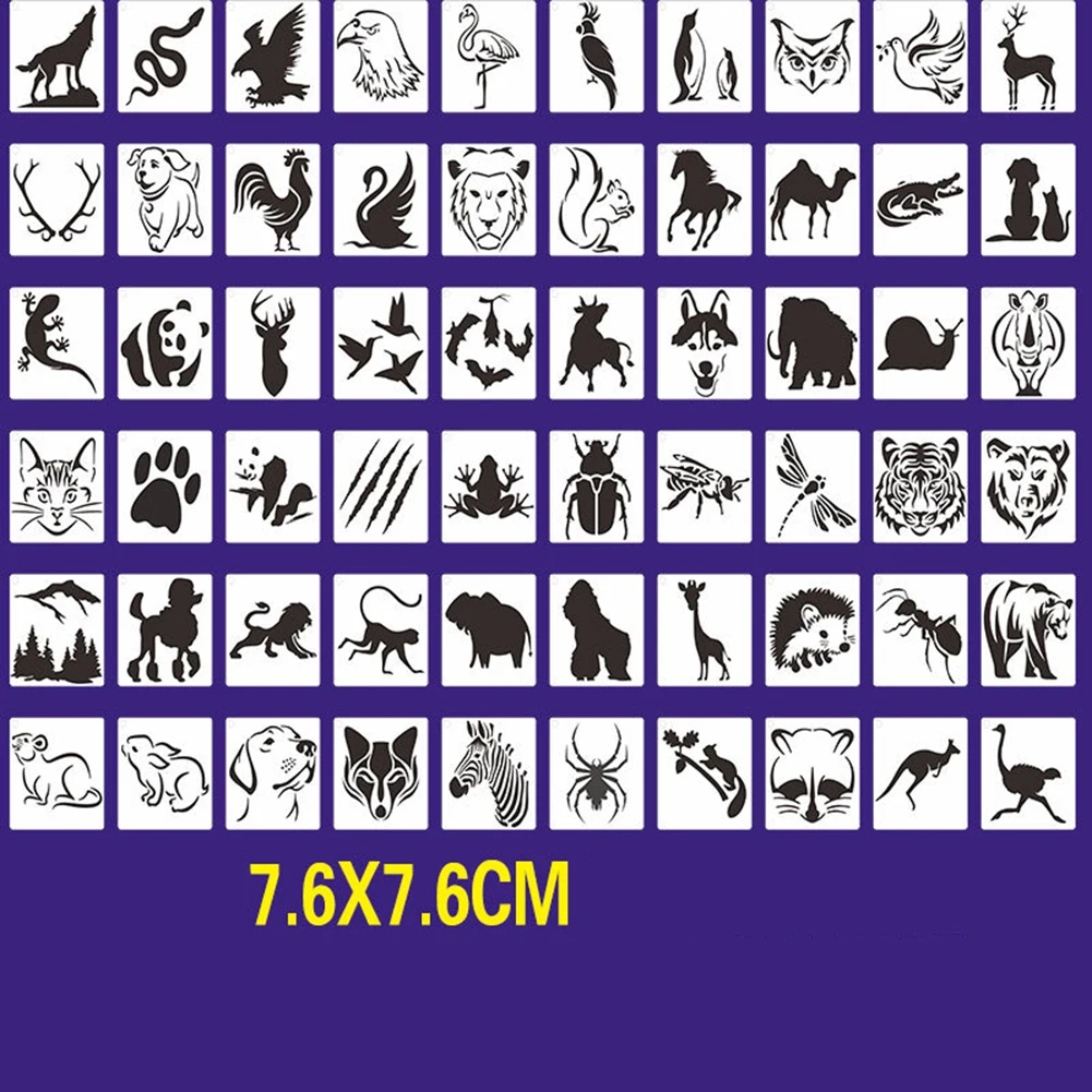 Crafts for durable And Cost Effective Wall Wood Compact Rocks Canvas Package Content Stencils Painting Set Pcs Compact