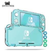 DATA FROG Nintendo Switch Lite Game Console Full Cover Crystal Case Anti-Slip Protective NS Accessories