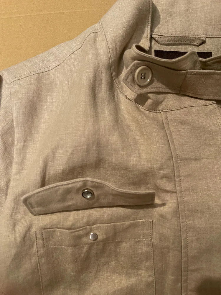 유니크 또는 캐주얼 여성용 자켓 허리 조임형 아웃도어 작업복 윈드브레이커 출퇴근용 슬레 레귤러 스웨 롱 스탠드 칼라