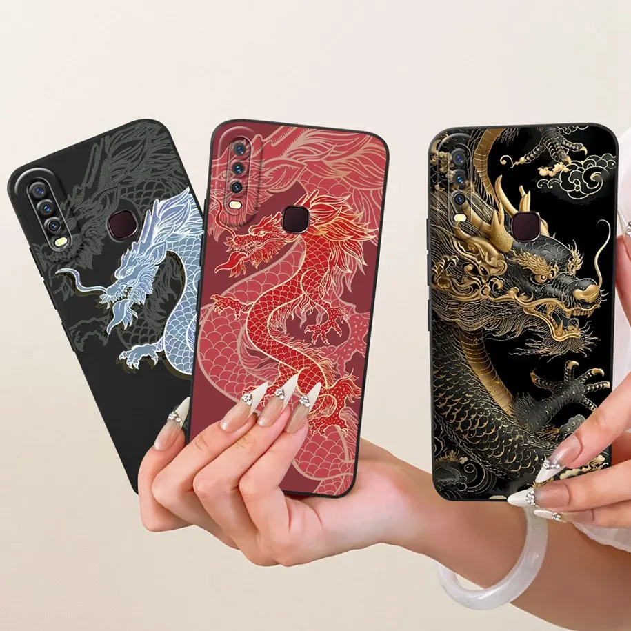 ل غطاء Vivo Y17 Y15 Y12 Y12i Y11 2019 جراب هاتف لينة بولي يوريثان سيليكون غطاء حماية الكاميرا ل Vivo 1906 1904 1940 الغلاف الخلفي