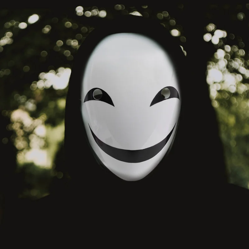 Gioco di ruolo spaventoso sorriso maschera spaventoso pagliaccio maschera per il viso Evil Smile Mask spaventoso regalo di Halloween oggetti di scena per la decorazione di gioco di ruolo