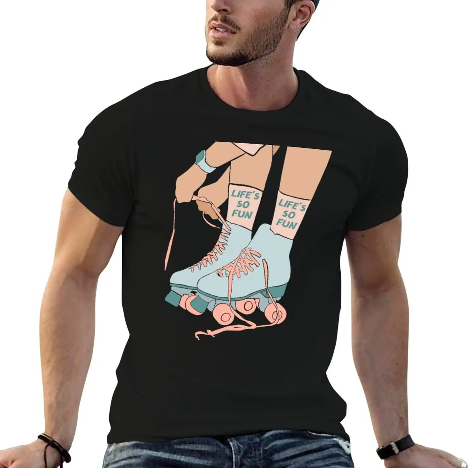 

Life’s So Fun, Life’s So Fun - Muna - Phoebe Bridgers - Silk Chiffon T-Shirt man t shirt luxury T-Shirt