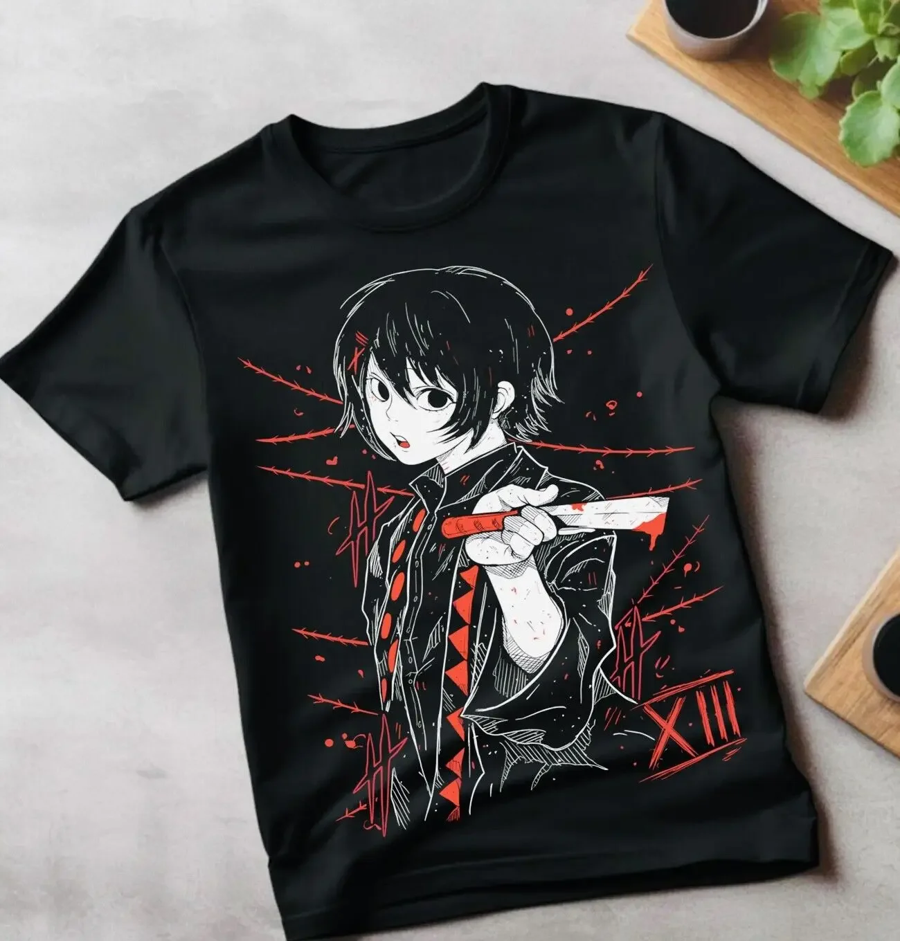 Juzo Suzuya T-Shirt Tokyo Ghoul Girl Kawaii Anime Manga Shirt Tee All Size