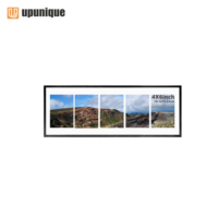 High - quality Black long Aluminum Frame: Ideal for showcasing photos and artworks with a touch of class.
