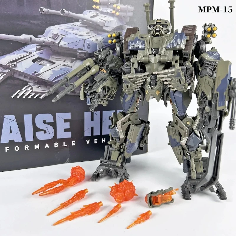 

2.0【In Stock】Transformed Toys MMP-15 Tank Model Actionable Humanoid Toy Action Figure Model MPM Proportion Gift Collection