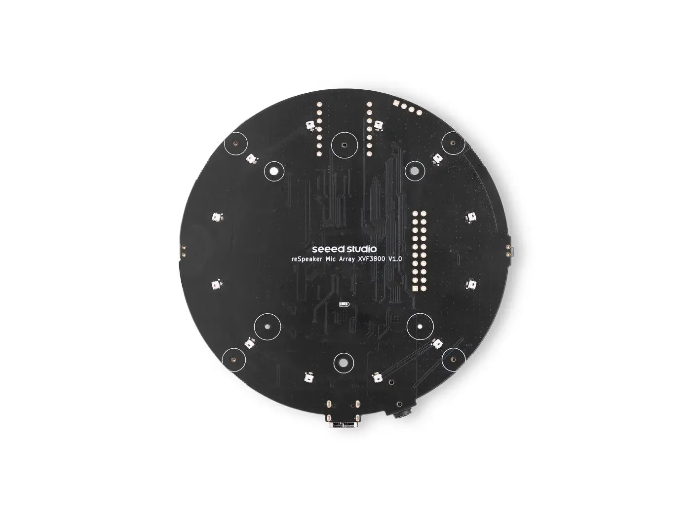 NewReSpeaker XVF3800 XIAO ESP32S3 Development Board USB 4-Mic Array AEC AGC Beamforming DoA Noise Suppression 360° Far-Field Voi