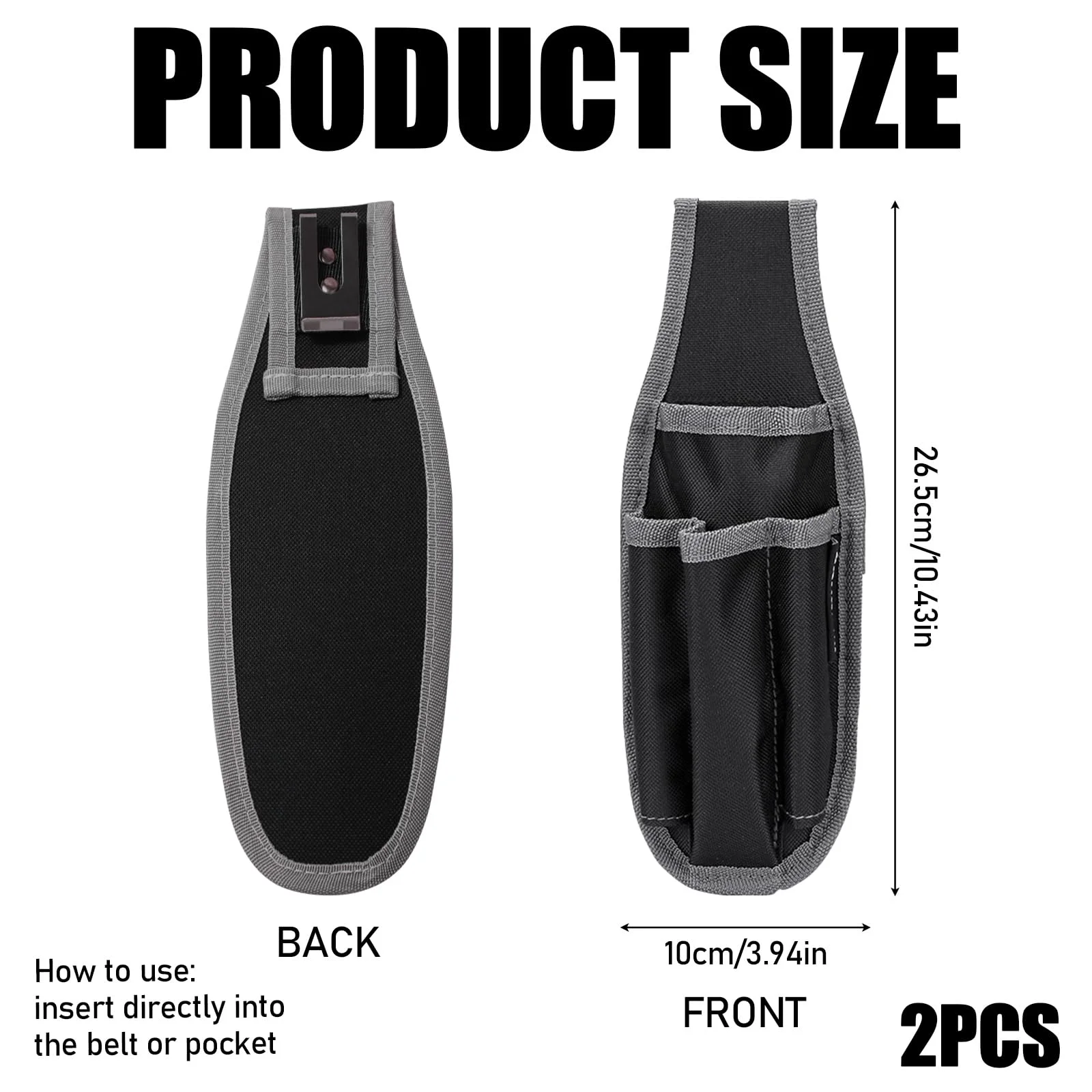Small Portable Hip Tool Bags Waist Gadget Pouch Electrician Hardware Tools BagDurable Polyester Fabric Multifunction Toolkit