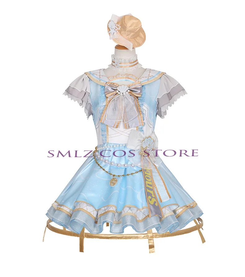 Shell Awakening Love idol Ohara Mari/Mary O'Hara Mari Cosplay Tsushima Yoshiko Yohane Costume 2026 Princess Dress Outfit view 5