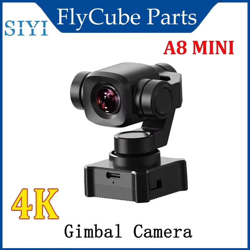 

SIYI A8 mini 4K 8MP Ultra HD 6-кратный цифровой зум-камера с сенсором 1/1,7 дюйма, 95 г, легкие 55x55x70 мм, аксессуары для радиоуправления, ГОРЯЧАЯ ПРОДАЖА