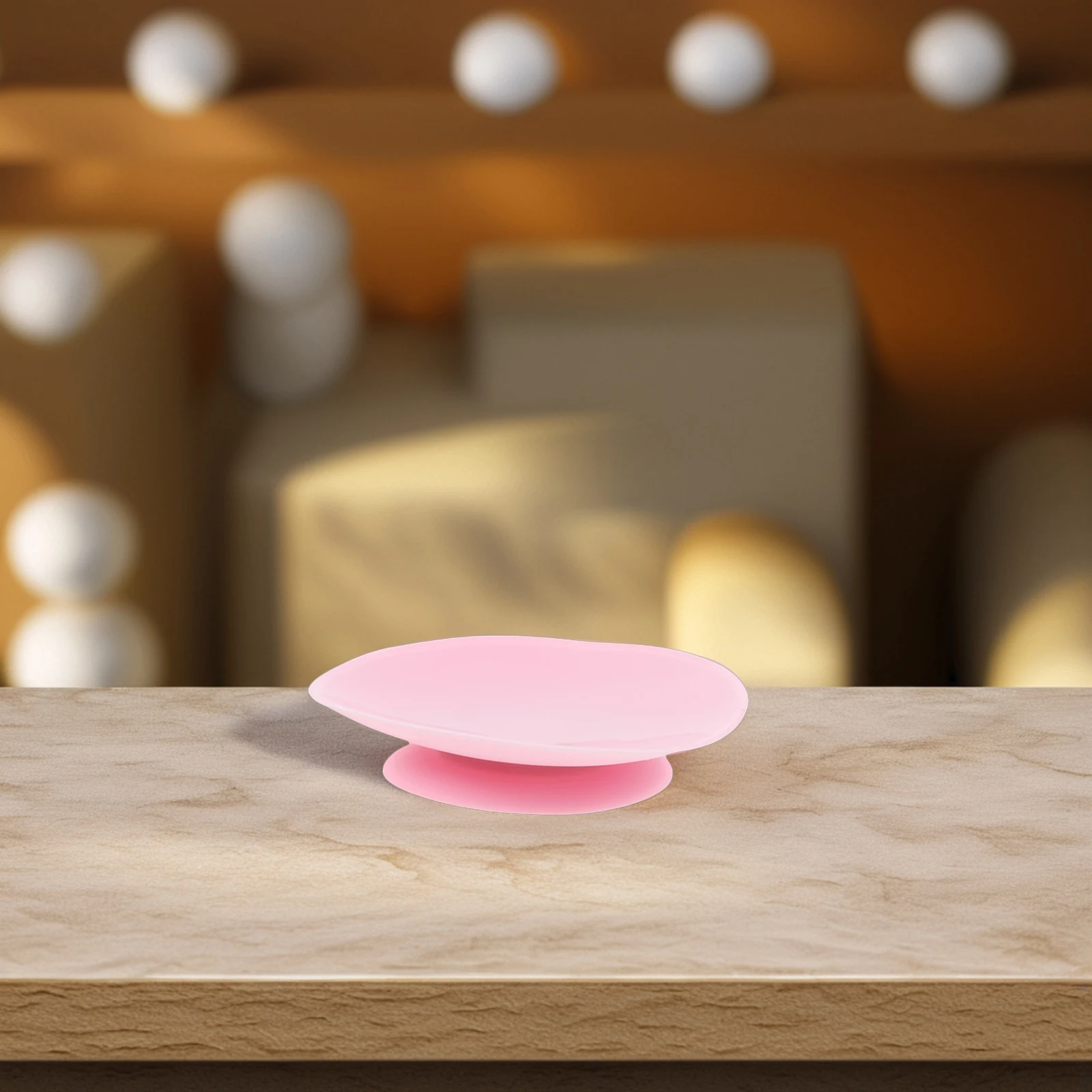 

5pcs Silicone Suction Cup Bowl Mat Plate Sucker Pads Double Sided Holder Stickers Non Slip Grip Utensil Rest Baby Tableware