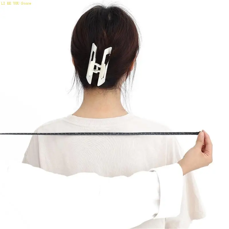 W3JE 200cm Auto Black Tape Measure Scale For Craft Office Use