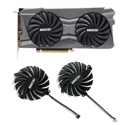For Inno3D Geforce RTX 3050 3060 3060Ti 3070 3080 Black Gold Extreme Edition Graphics Card Fan 4pin DC 12V 0.35A CF-12915S 85mm