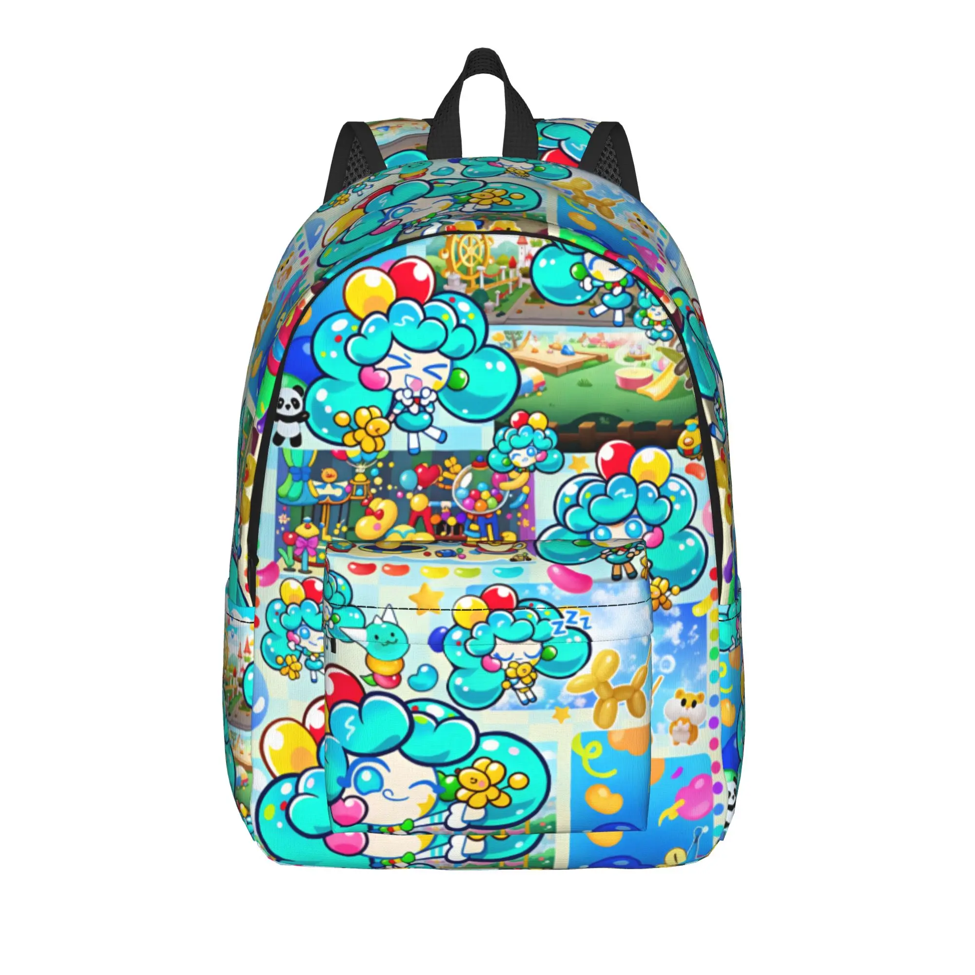 JellyBean Cookie Backpack Cookie Run Kingdom Workout Backpacks Unisex Custom Print School Bags Kawaii Rucksack